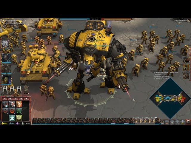 Space Marines vs Eldar - No Limit Mod - Massive Battle - 4K Quality - Warhammer 40K Dawn Of War 3