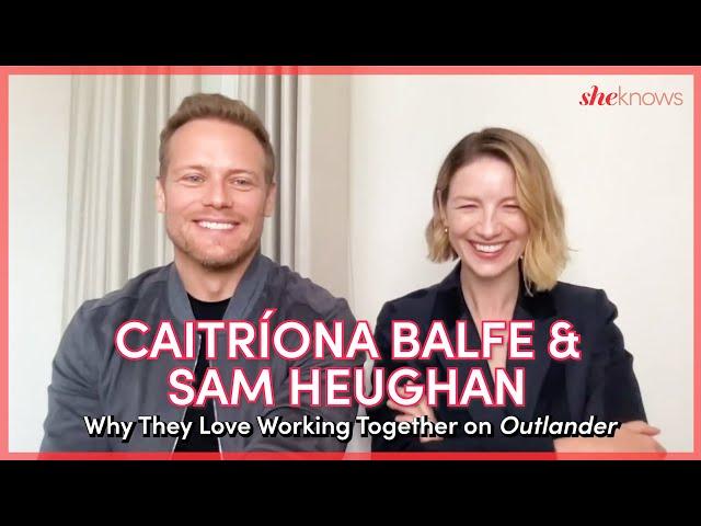 Caitríona Balfe & Sam Heughan Talk 'Outlander' Memories & Why They Can't Wait for Balfe to Direct