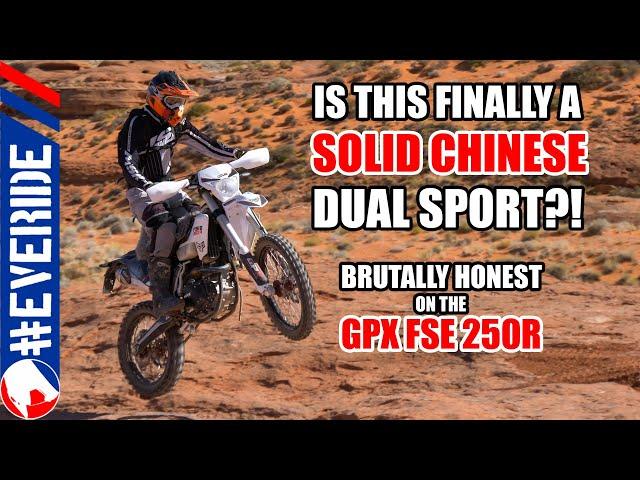 GPX FSE 250R Dual Sport BRUTALLY HONEST REVIEW #everide