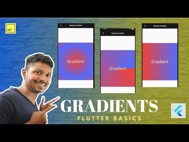 Gradient Widget in Flutter | LinearGradient, RadialGradient, SweepGradient Explained