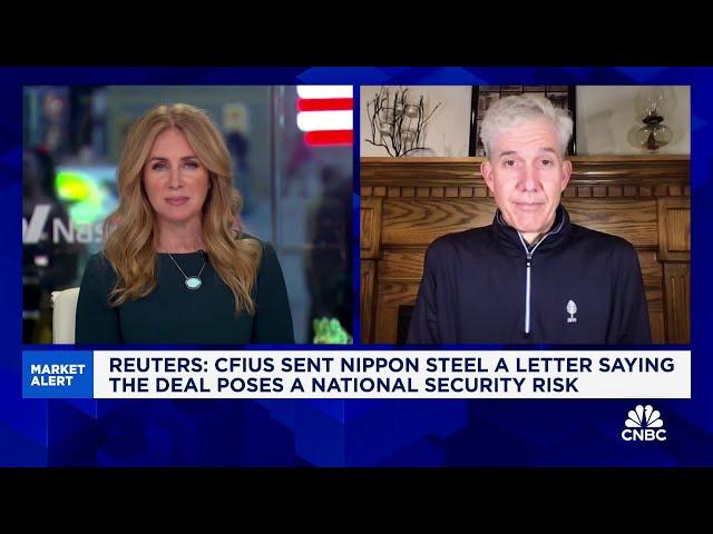 Don't see how Nippon-U.S. Steel deal poses a national security risk: Dartmouth's Matthew Slaughter