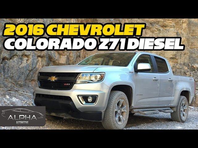DIESEL ENGINE, 2016 Chevrolet Colorado Z71 Diesel - Alpha Automotive