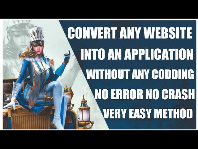 #(62) HOW TO CONVERT ANY WEBSITE TO AN APP | CHANGE ANY WEBSITE TO AN APPLICATION