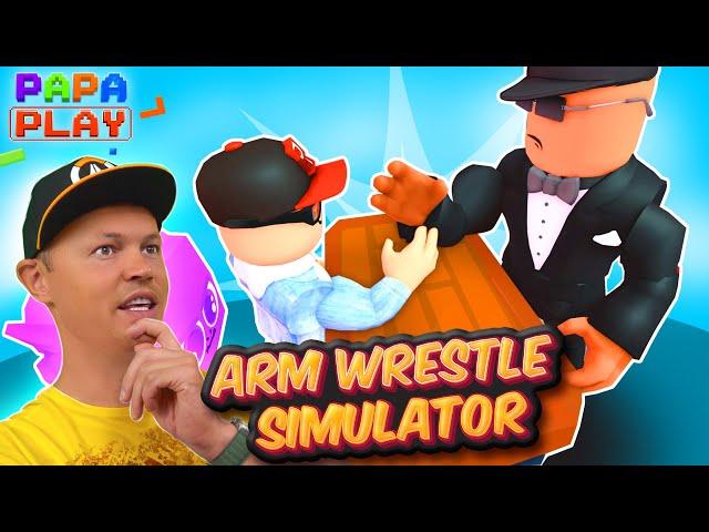 Я - Армрестлер в Arm Wrestle Simulator