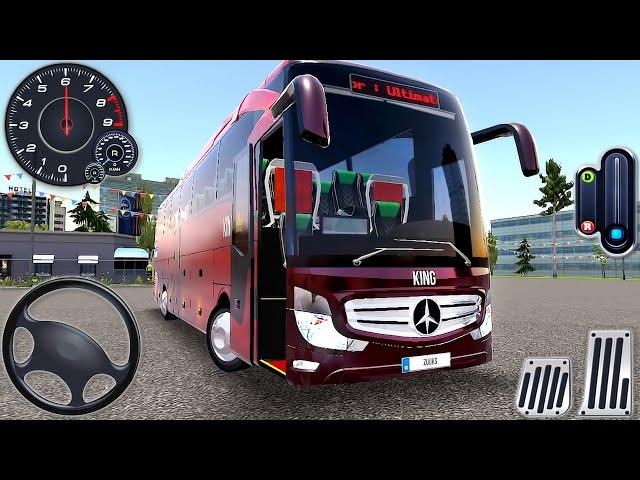 Bus Simulator : Ultimate #21 - Coach Bus Mercedes Road Driving - Android GamePlay