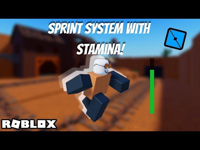 How to Make a *POLISHED* Sprint and Stamina System in Roblox Studio (2023)