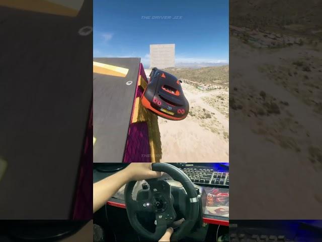 Bugatti INSANE Stunt Parking! Forza Horizon 5 #Shorts