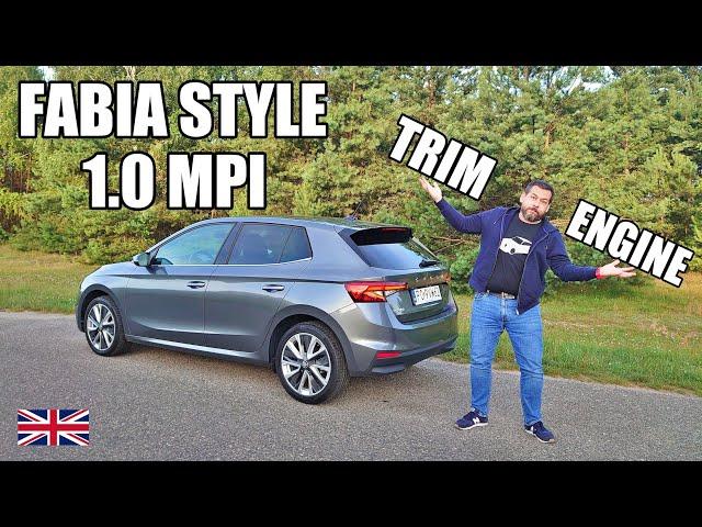 Skoda Fabia Style 1.0 MPI - Which Options to Choose? (ENG) - Test Drive and Review