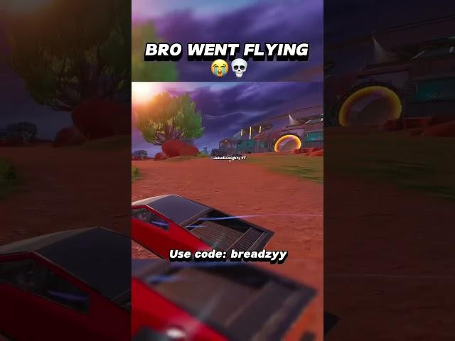 BRO WENT FLYING  #breadzy #fortnite #fortnitememes #funny #memes #gaming #viralmemes #yts