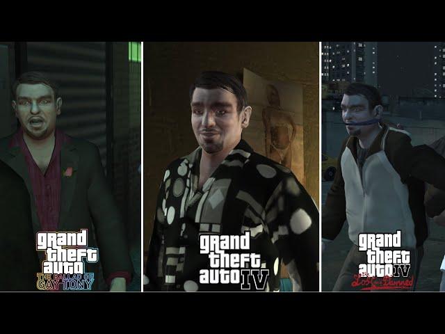 All Roman Bellic cutscenes in 4K - GTA 4