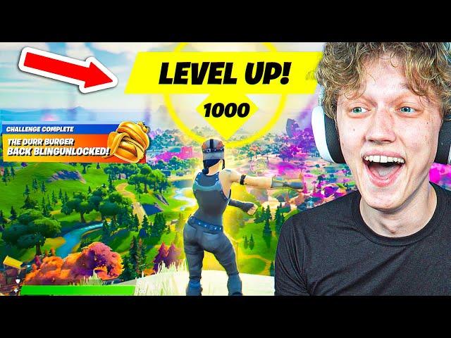 I met the FIRST LEVEL 1,000 player in Fortnite... (max level)