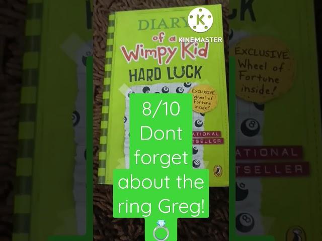 Rating ALL the Diary of a Wimpy kid books...... #shorts #viral #wimpykid