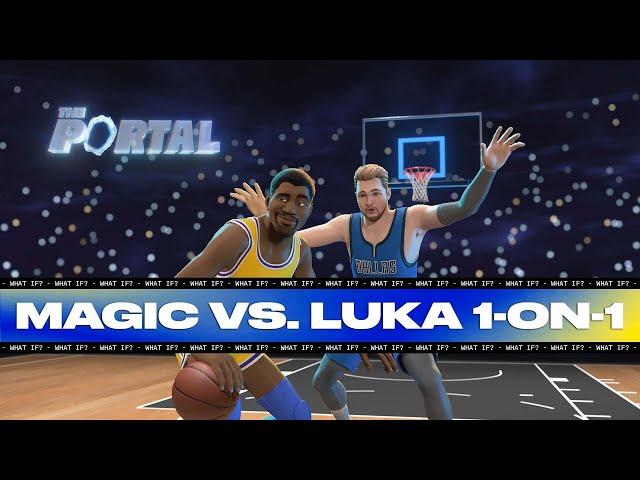 Luka Doncic vs. Prime Magic Johnson 1-on-1 | THE PORTAL EPISODE 5