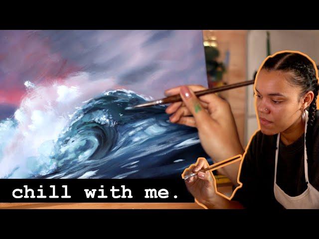 Real-Time Paint and Chill · Finding Motivation To Create · 1 Hour in the Studio · #4