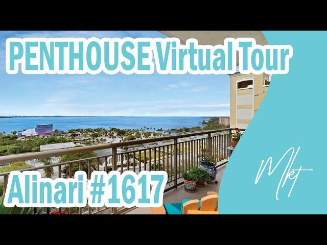 VIRTUAL TOUR of Penthouse at Alinari | Sarasota Florida