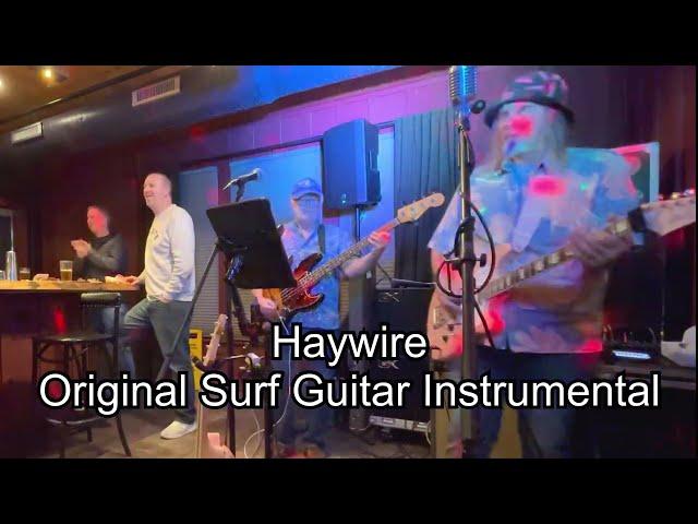 Haywire Original Surf Guitar Instrumental with Capt Morgan on Bass The Lodge at Schroon Lake