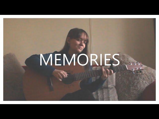 Memories - Maroon 5 - Fingerstyle Guitar Cover | Maria Avramescu