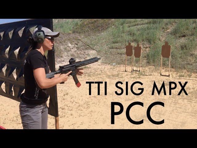 Jessica Hook Shooting PCC 9mm TTI SIG MPX at Pinetucky USPSA 2018