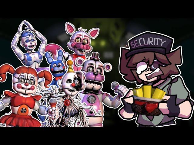 First time playing Five Nights at Freddy's Sister Location!