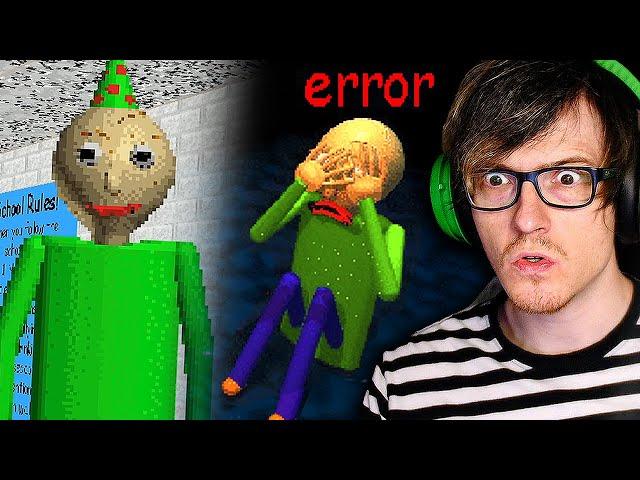 Baldi is back and he's hiding some DARK secrets - Baldi's Basics Classic Remastered