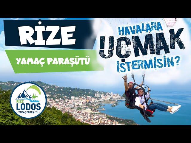 Rize'de Yamaç Paraşütü #LodosKulüp #YamaçParaşütü