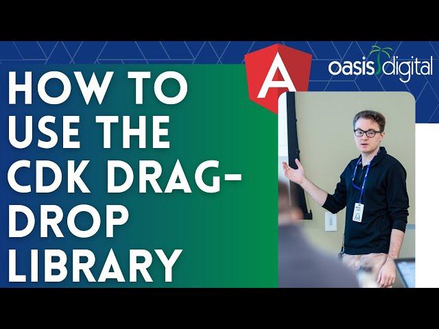 Drag-and-Drop Isn't a Drag with Angular Material CDK - Andrew Wiens