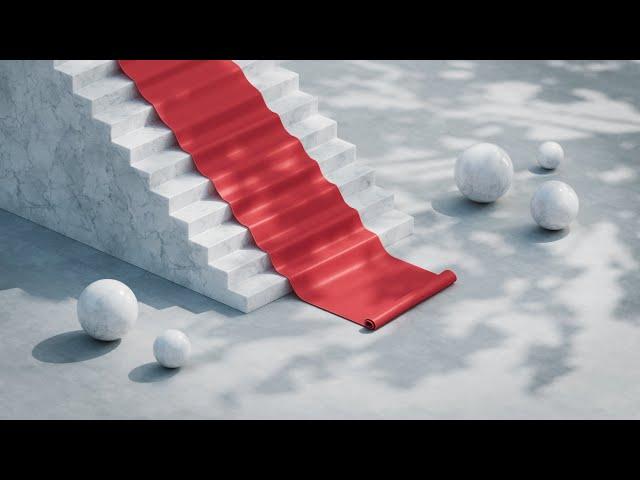 Unrolling Cloth Dynamically in Cinema 4D - C4D Tutorial (Free Project)