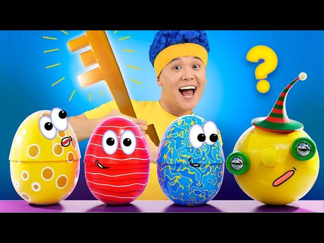 Surprise Egg Machine | D Billions Kids Songs