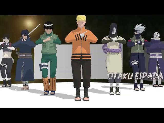 BTS Not Today Dance Cover By Naruto, Kakashi, Obito and others