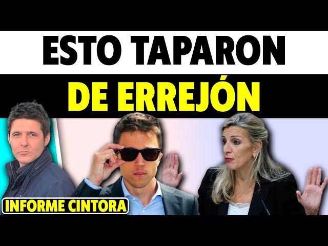 OCULTARON ESTO Y AHORA SE LÍAN. ERREJÓN, YOLANDA DÍAZ, SUMAR, MÓNICA GARCÍA, MÁS MADRID… Cintora