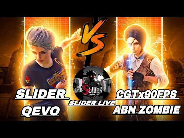 SLIDER  & QEVO  vs 90 FPS  & ABN ZOMBIE |سلایدر و کیفو ضد تسعین فریم و زومبي|epic room 