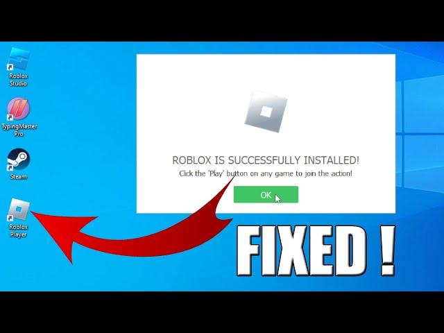 How to Fix Roblox Installer STUCK when Updating Or Installing  (Best Method)