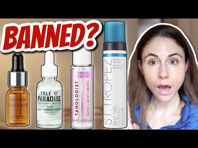 SUNLESS TANNER CHANGE| EU RESTRICTS DHA  @DrDrayzday