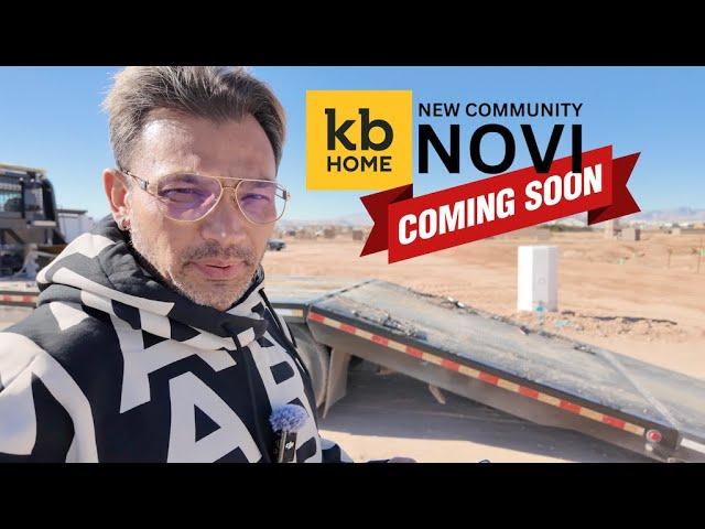 Coming Soon Novi by KB Homes Las Vegas Nevada.