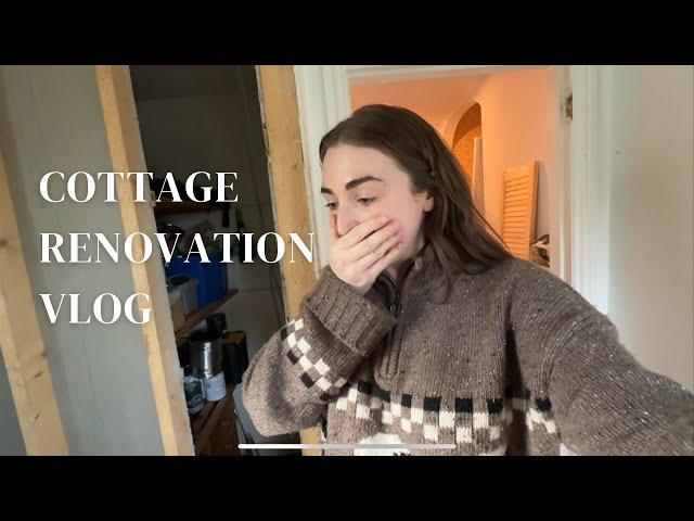 Renovating my Scottish Cottage - Bathroom rip out and moving into our tiny home