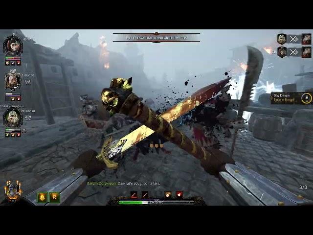 (Vermintide 2) Fortunes of War - Cataclysm - Grail Knight