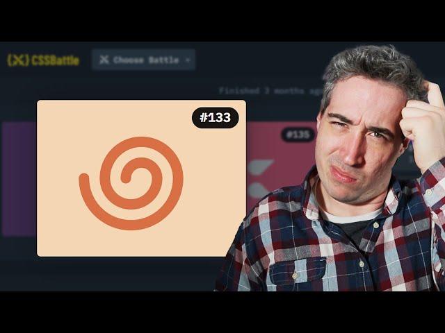 This is the hardest CSS Battle I've tried