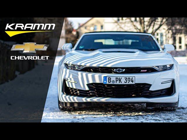 Camaro im Winter? Chevrolet Camaro 2021 im Test beim Autohaus KRAMM