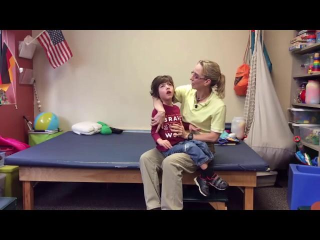 Head Control: Exercises for a Child with Cerebral Palsy #001