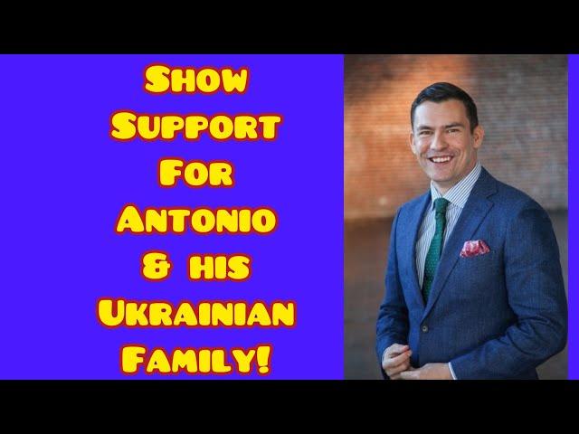 SUPPORT ANTONIO & HIS UKRAINIAN FAMILY! #bigprettyman #realmenrealstyle