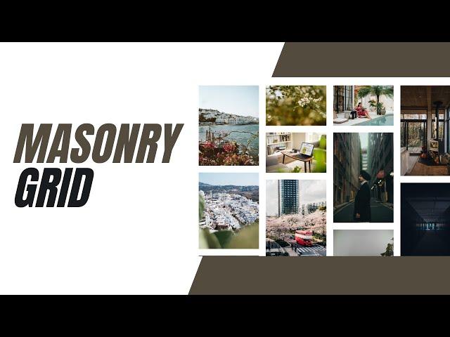 Tailwind CSS - Masonry Grid for Image Gallery 2023 | How to Create a Masonry Grid in Tailwind CSS