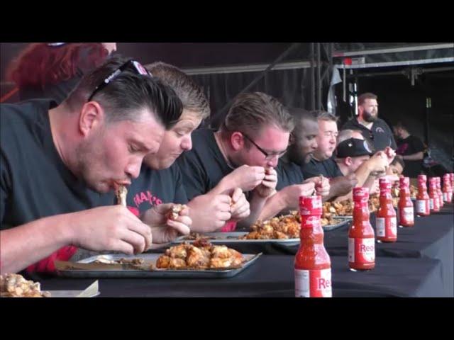 Grillstock London Frank's RedHot Wing Eating Contest Sun 6 Sept 2015