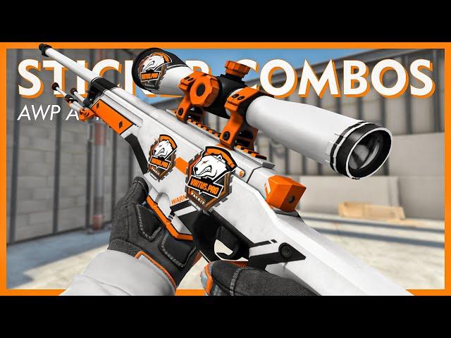 AWP Asiimov Sticker Combinations | CS:GO (2021)