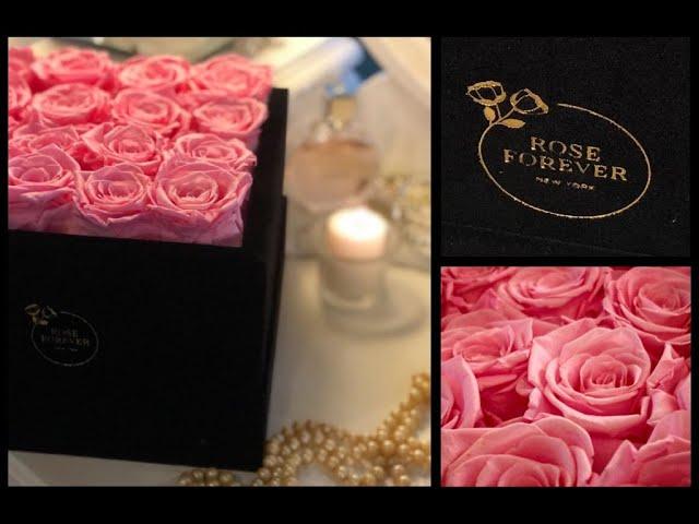 ~ ROSE FOREVER NY * Luxury Roses That Last A Full Year! Glam Room Decor- 2020 Gift Ideas~