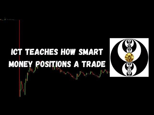 ICT Gems - ICT Teaches how Smart Money Positions a Trade