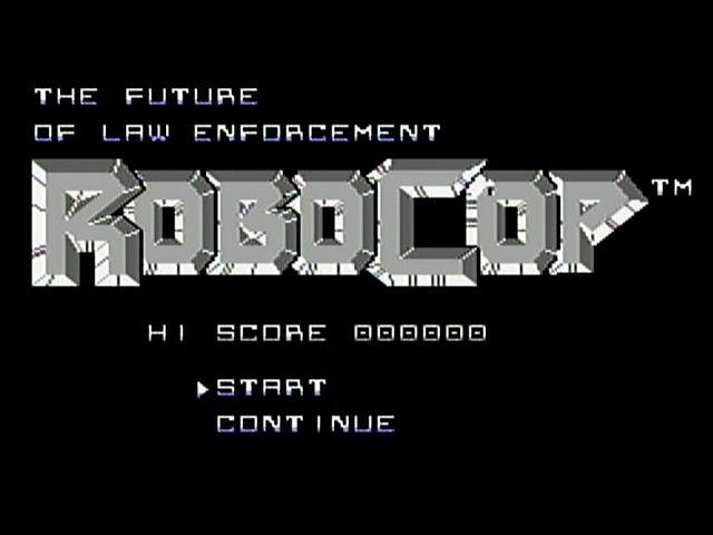 RoboCop (Data East, 1989) - NES Gameplay