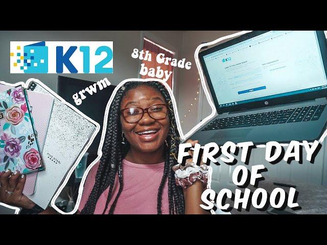 CHANIYA'S FIRST DAY OF 8TH GRADE! *K12 ONLINE SCHOOL*