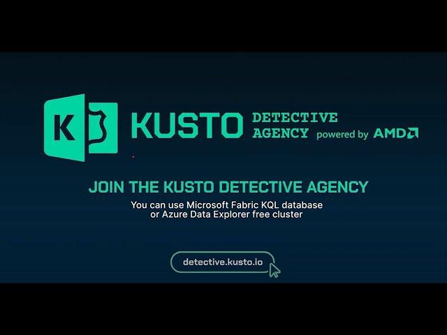 Kusto Detective Agency - Season 2 !