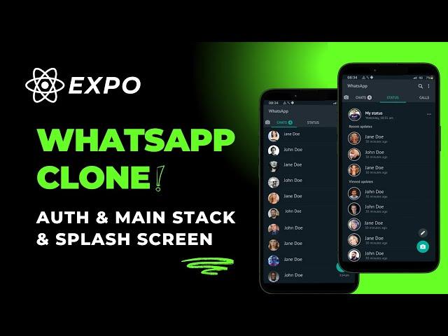 Setup Auth Stack & Main Stack in React Native Expo | Splash Screen & App Icon Integration (Hindi)