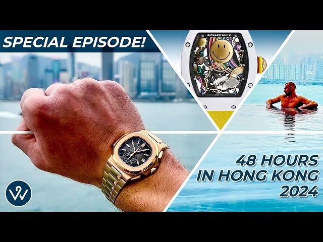 48 HOURS IN HONG KONG SPECIAL - Patek Philippe Tiffany dial, a $2,800,000 Richard Mille and more!